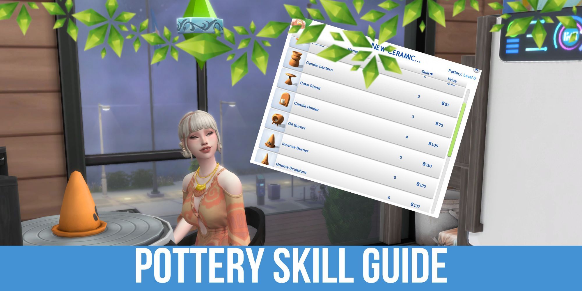 The Sims 4_ Businesses and Hobbies Pottery Skill Guide