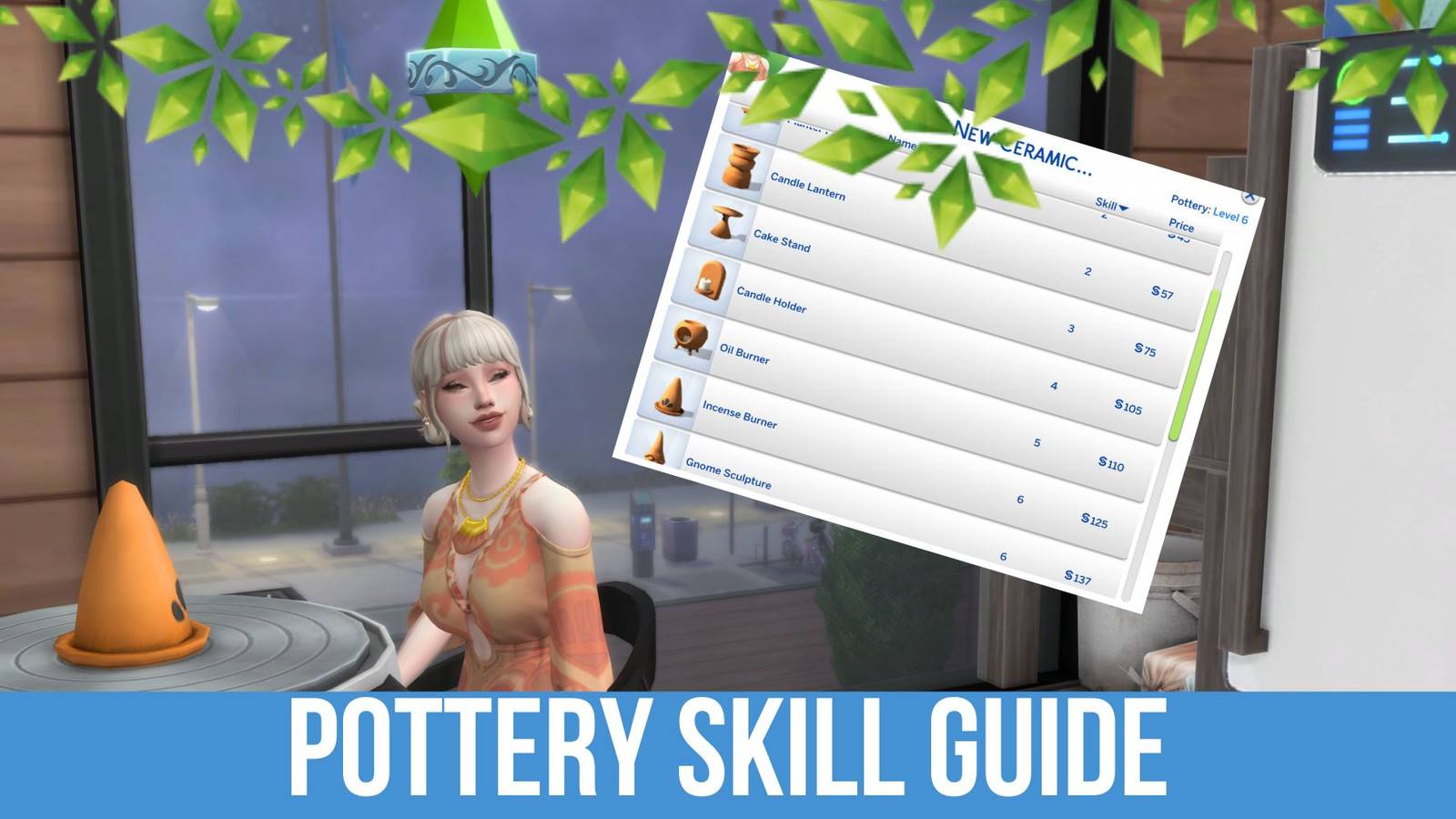 The Sims 4_ Businesses and Hobbies Pottery Skill Guide