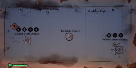 The Sunken Grove in Sea of Thieves