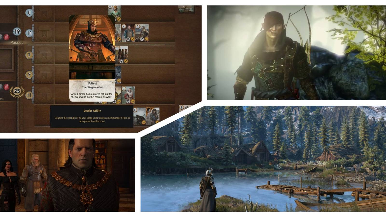 The Witcher 3 All Gwent Decks, Ranked Featured Image