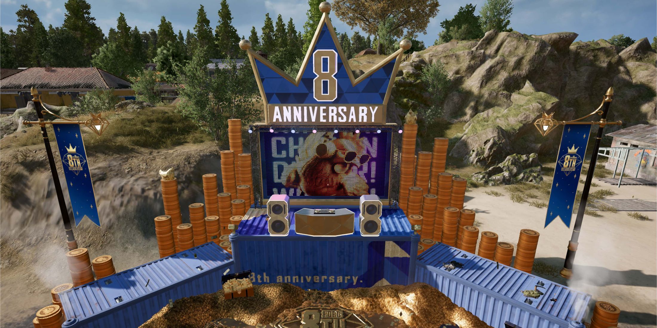 pubg battlegrounds 8th anniversary event