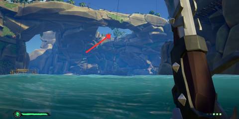 Thieves' Haven Anniversary cake location in Sea of Thieves