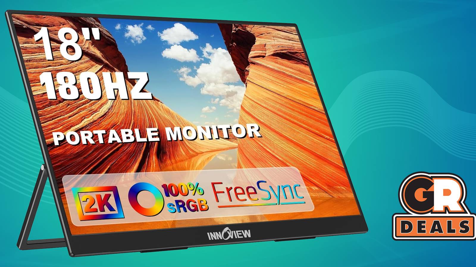 This Discounted 2k InnoView Portable Monitor Offers Players A Rich Gaming Experience On The Go