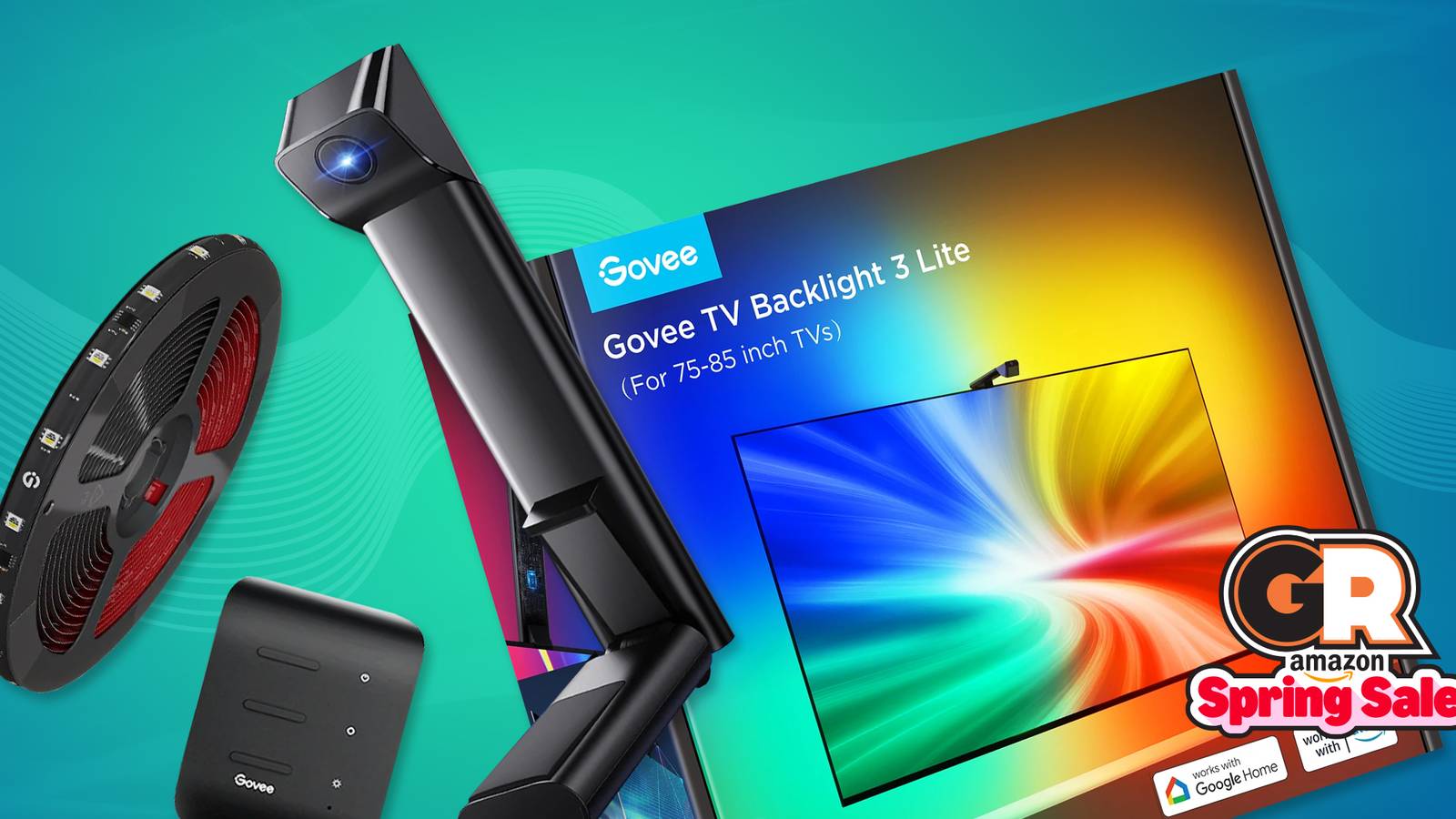 This Govee Backlight Kit Syncs Color With Your TV and It's 30% Off for Amazon's Big Spring Sale