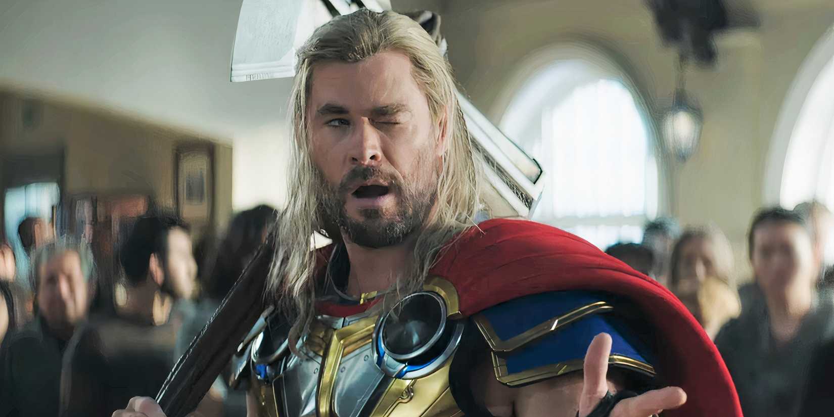 Thor winking 