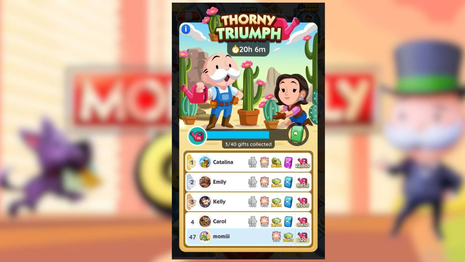 thorny triumph monopoly go