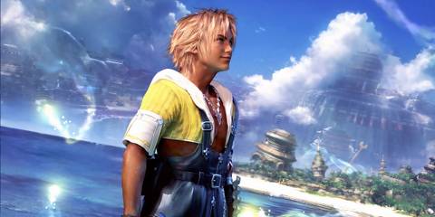 Tidus Final Fantasy 10 key art
