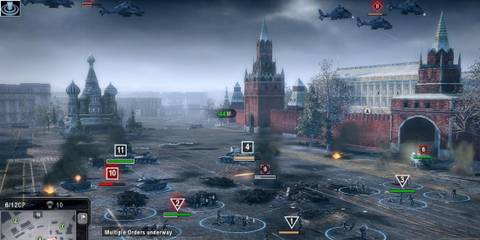 Tom Clancy’s EndWar Gameplay Moscow