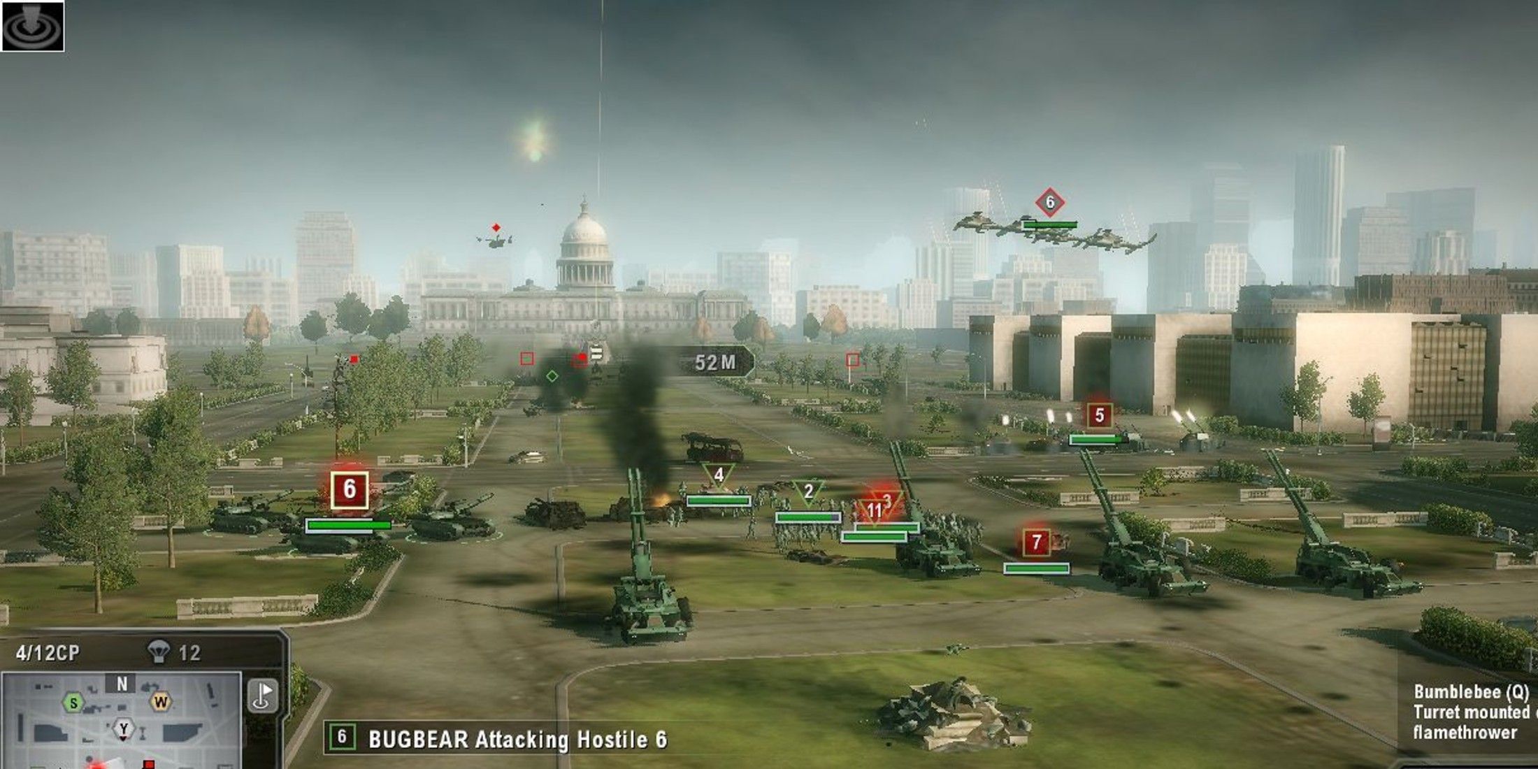 Tom Clancy’s EndWar Gameplay Washington