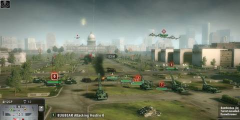 Tom Clancy’s EndWar Gameplay Washington