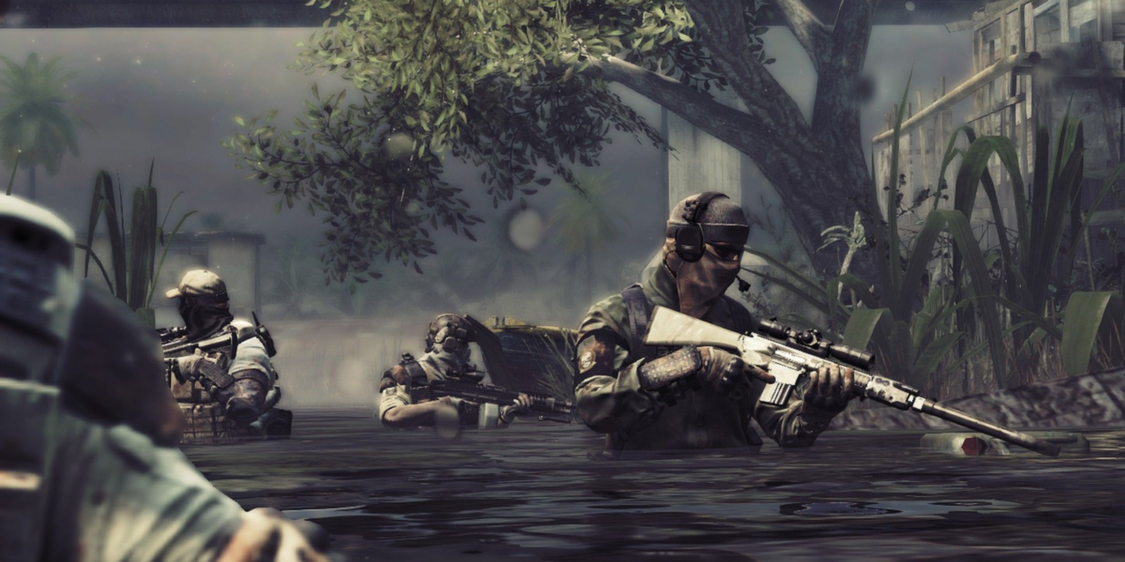 Tom Clancy's Ghost Recon Future Soldier Gameplay In water