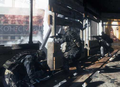 Tom Clancy's Ghost Recon Future Soldier Gameplay Screenshot Ambush Squad