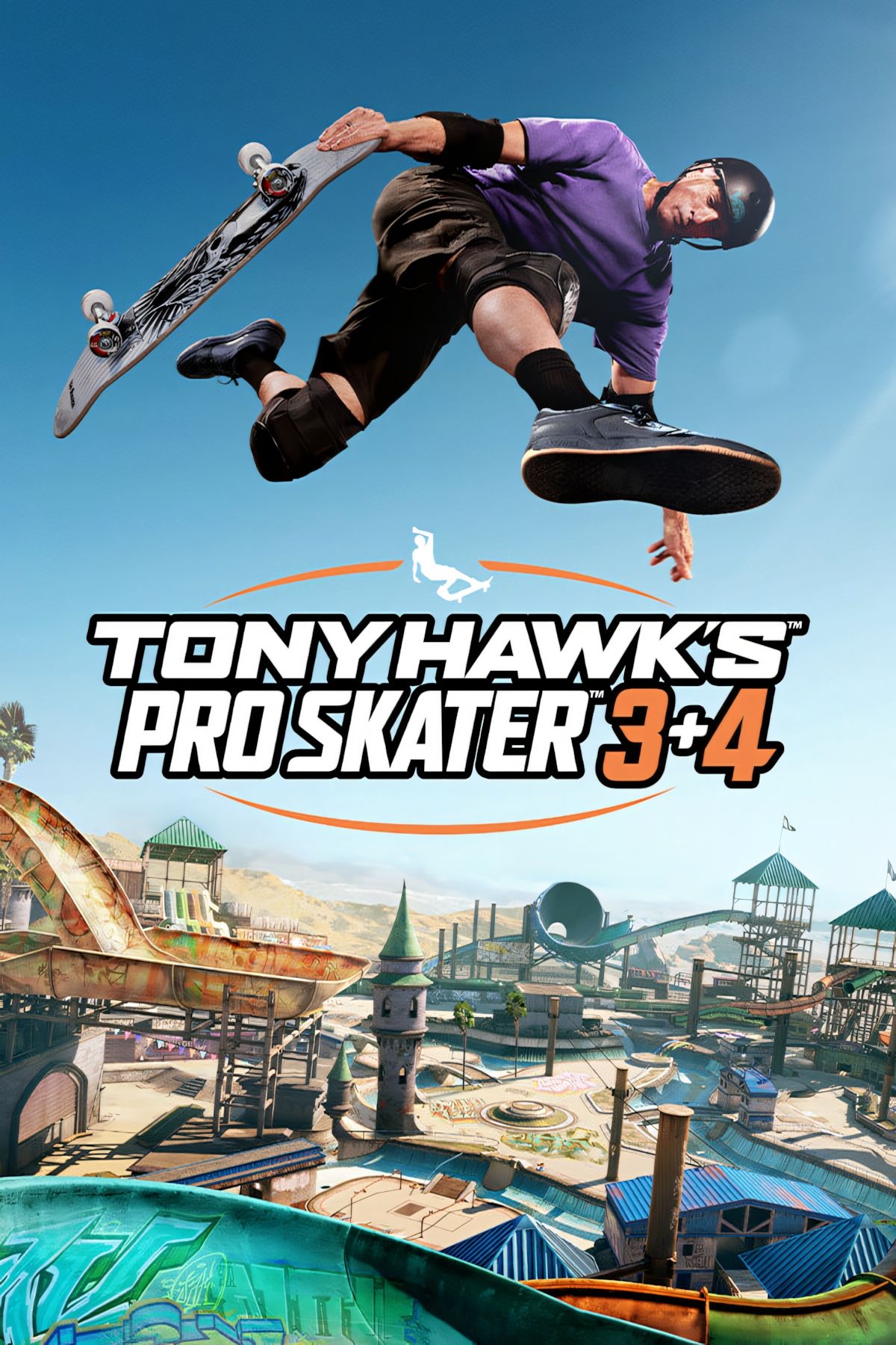 Tony Hawk's Pro Skater 3 + 4 Tag Page Cover Art