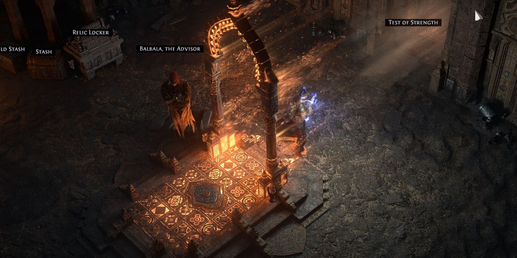 trial of the sekhemas start in path of exile 2