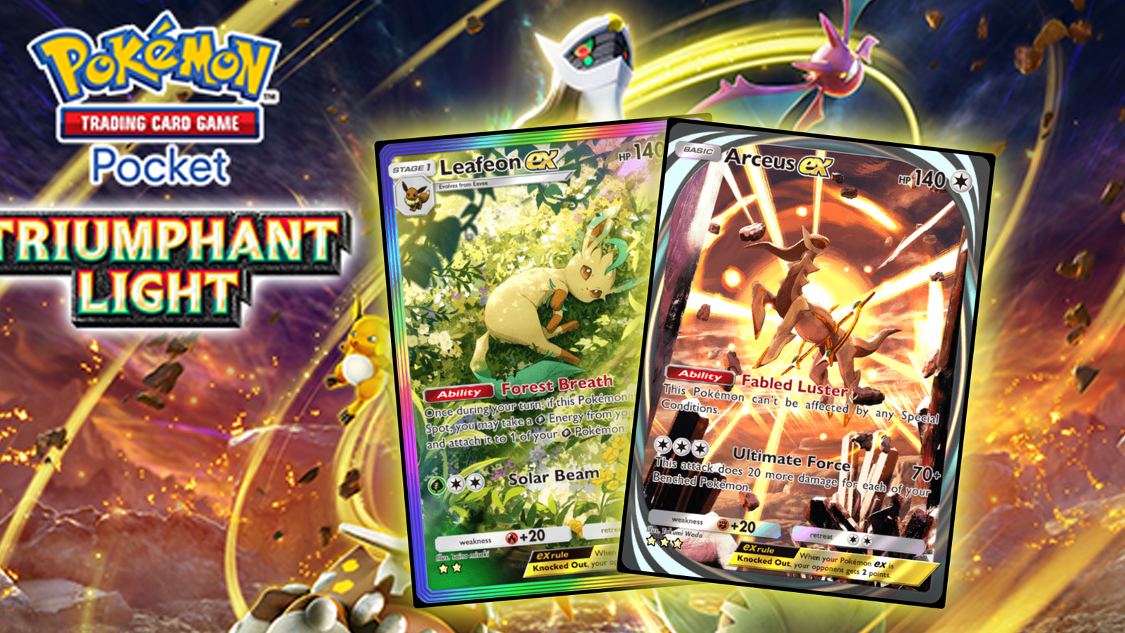 Best Full Art Cards In Pokemon TCG Pocket's Triumphant Light Set Best Full Art Cards In Pokemon TCG Pocket's Triumphant Light Set