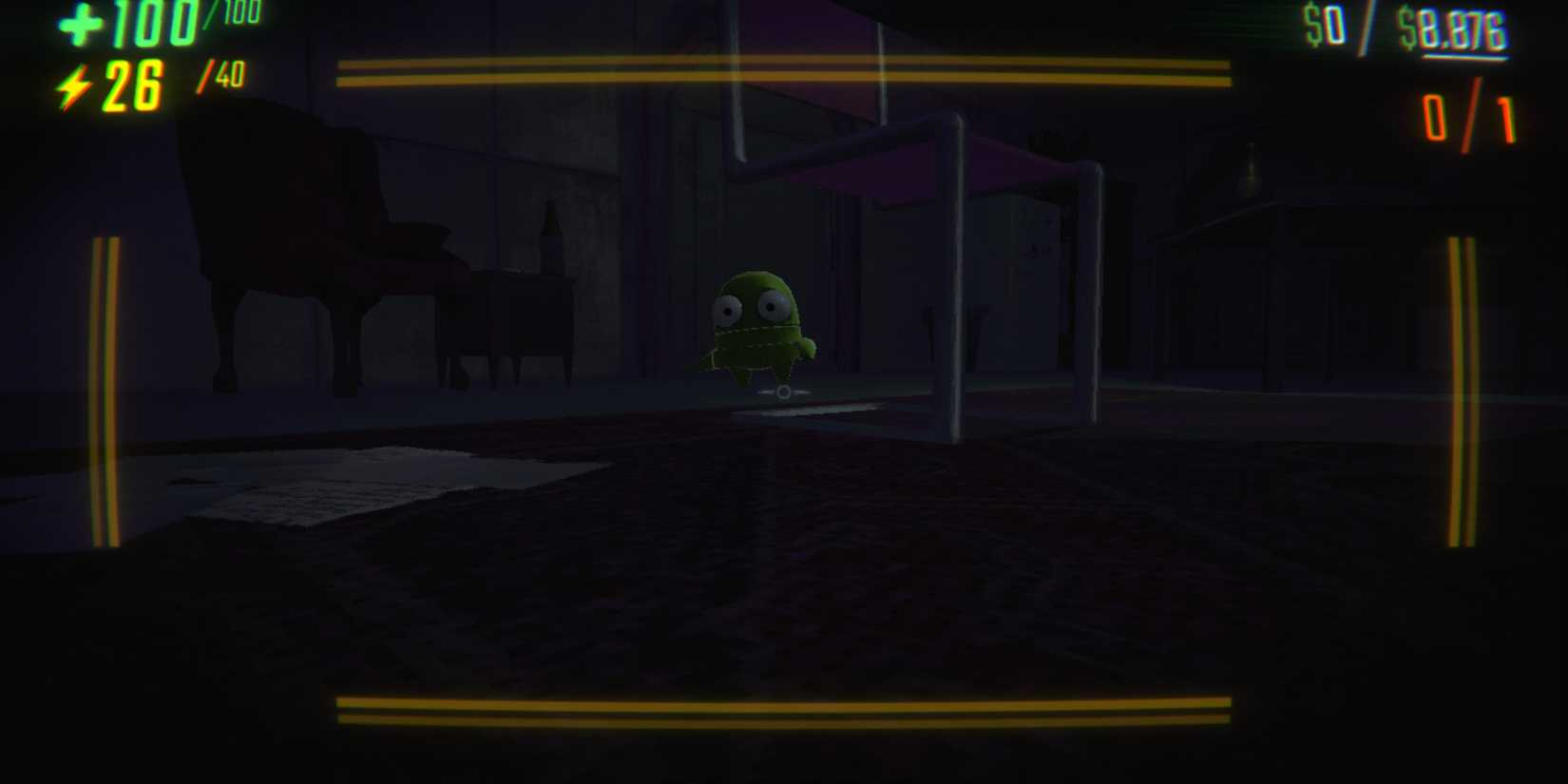 tumbling into a robot