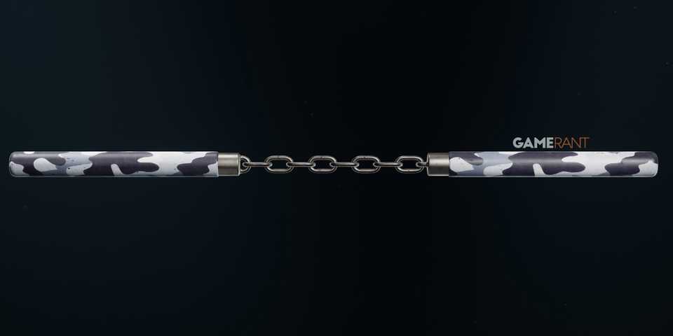Tundra Camo on Nunchaku in Black Ops 6