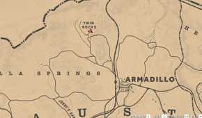 Twin Rocks Rdr2 Map RDR2: All Gang Hideout Locations