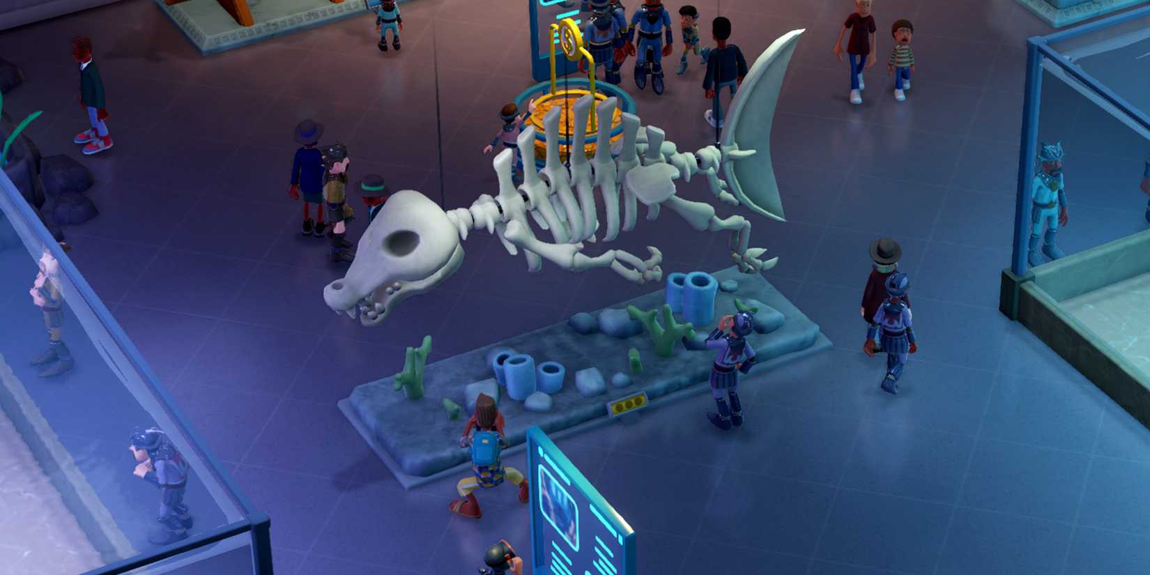 Two Point Museum Aquarium Exhibits Exterragator Skeleton