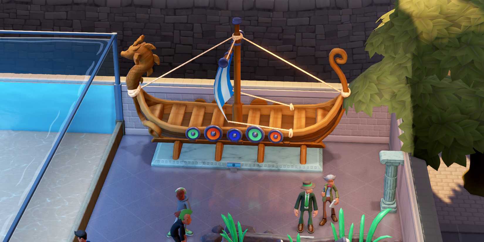 Two Point Museum Aquarium Exhibits Wetlantean Boat