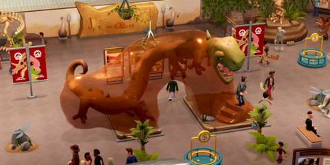 Two Point Museum Best Prehistoric Exhibits Ambered Tap Rex