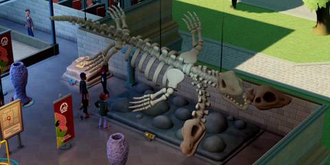 Two Point Museum Best Prehistoric Exhibits Hydro Hyrdosaurus Skeleton