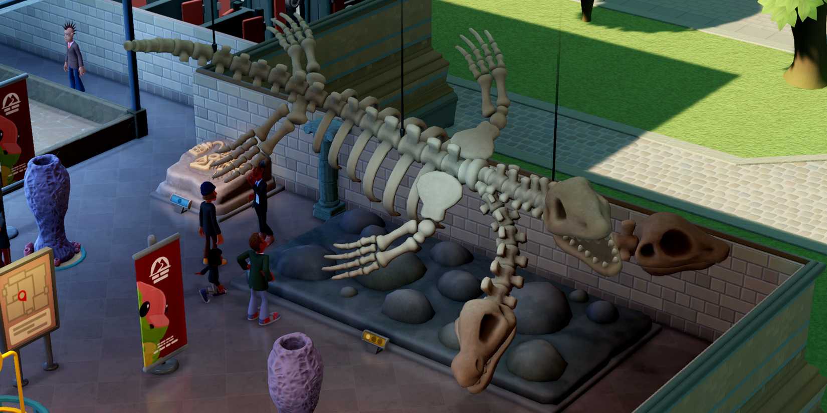 Two Point Museum Best Prehistoric Exhibits Hydro Hyrdosaurus Skeleton