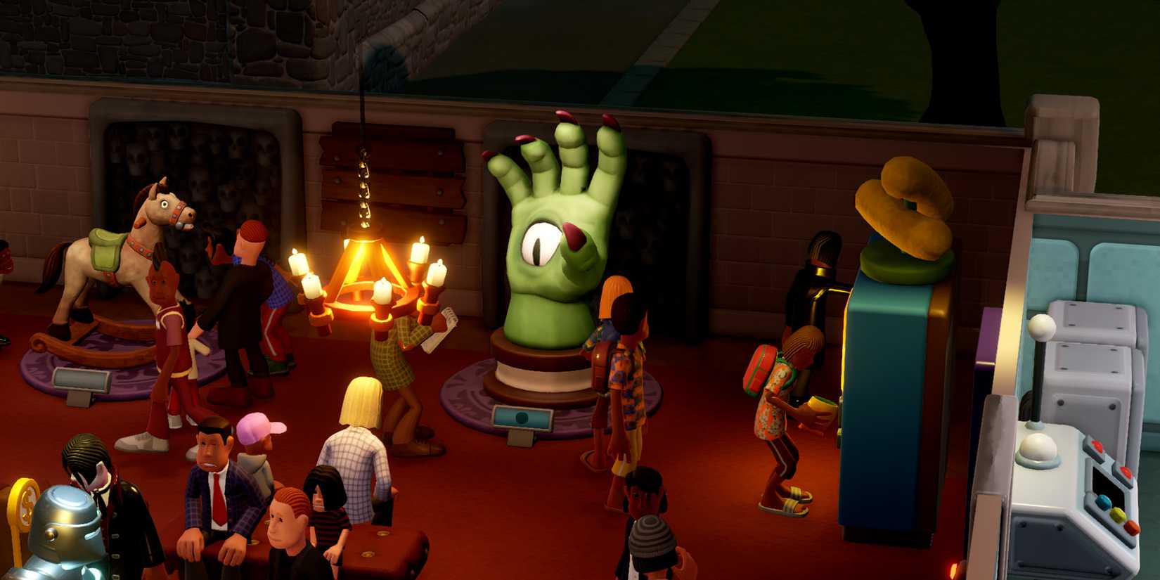 Two Point Museum Helping Hand