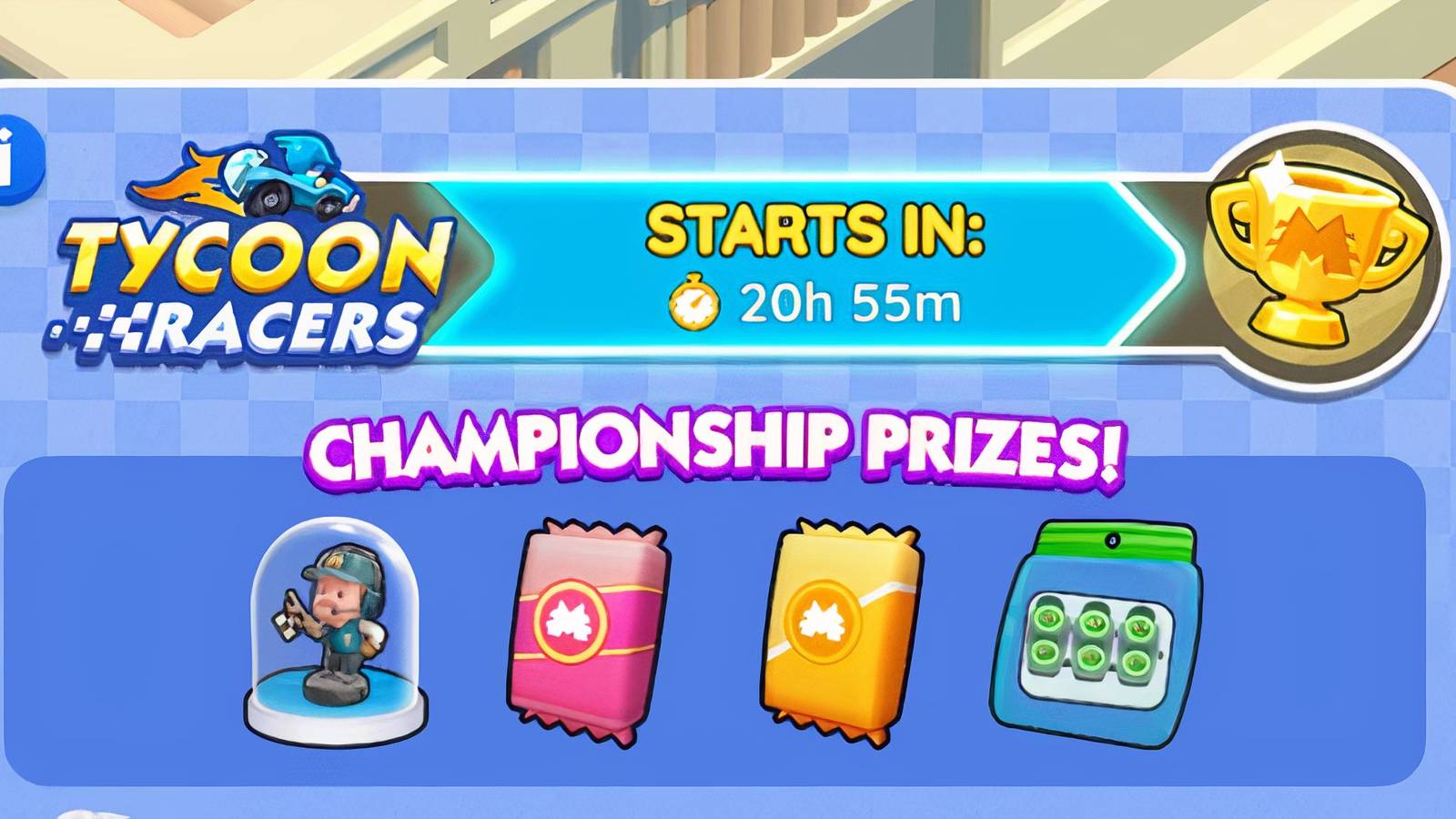 tycoon racers monopoly go 