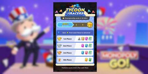 tycoon racers monopoly go 
