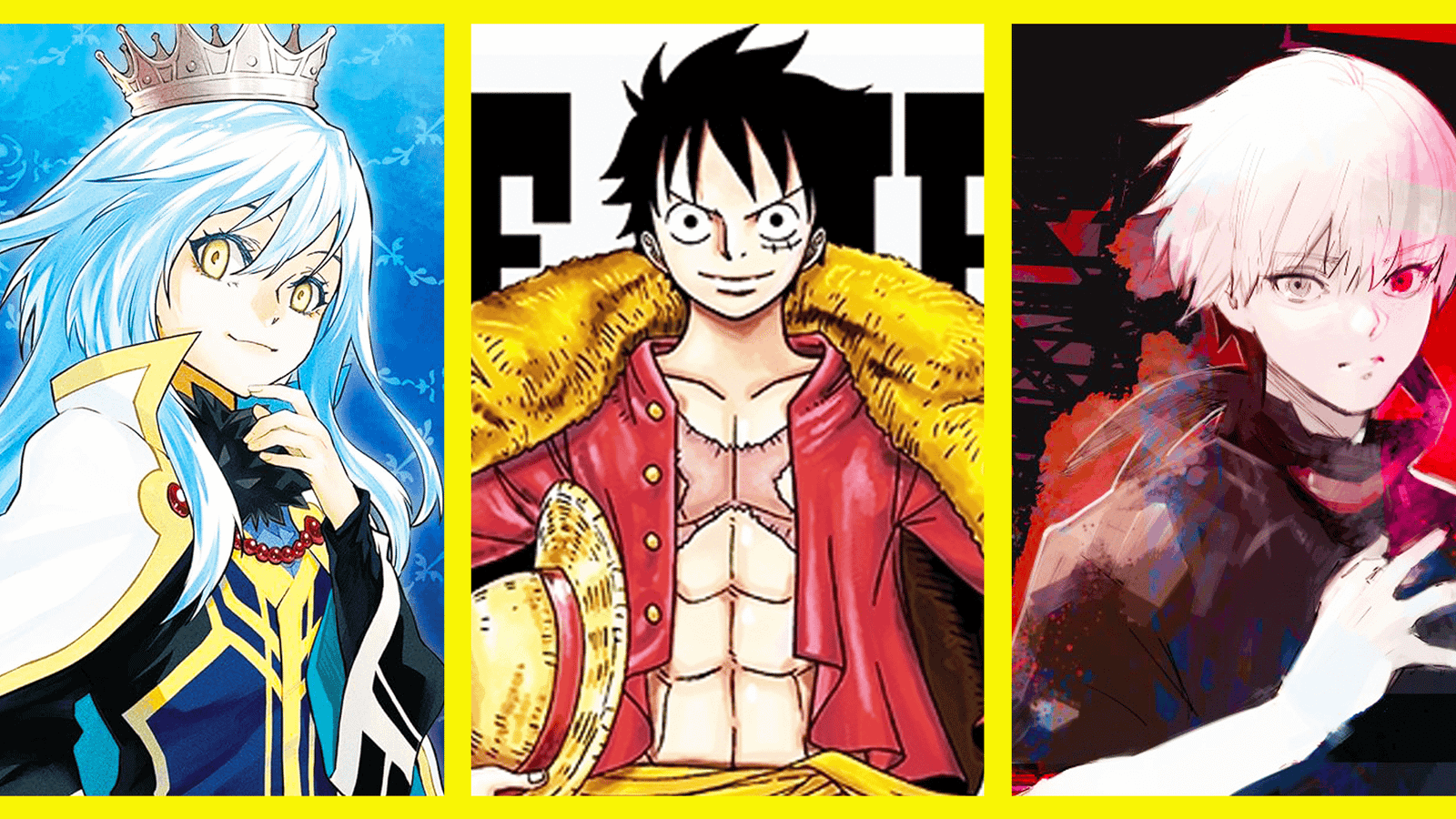 Underdog Manga Slime One Piece Tokyo Ghoul
