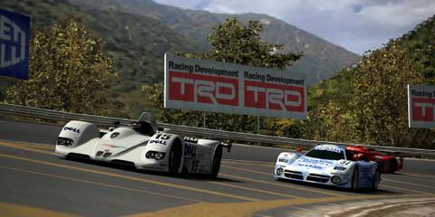 Cinematic racing screenshot from Gran Turismo 4