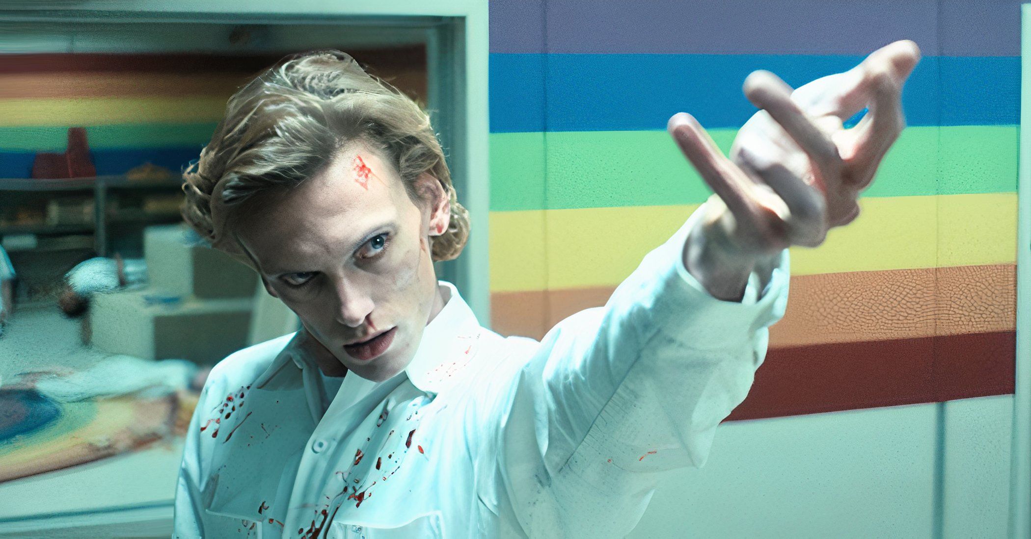 Jamie Campbell Bower in Stranger Things