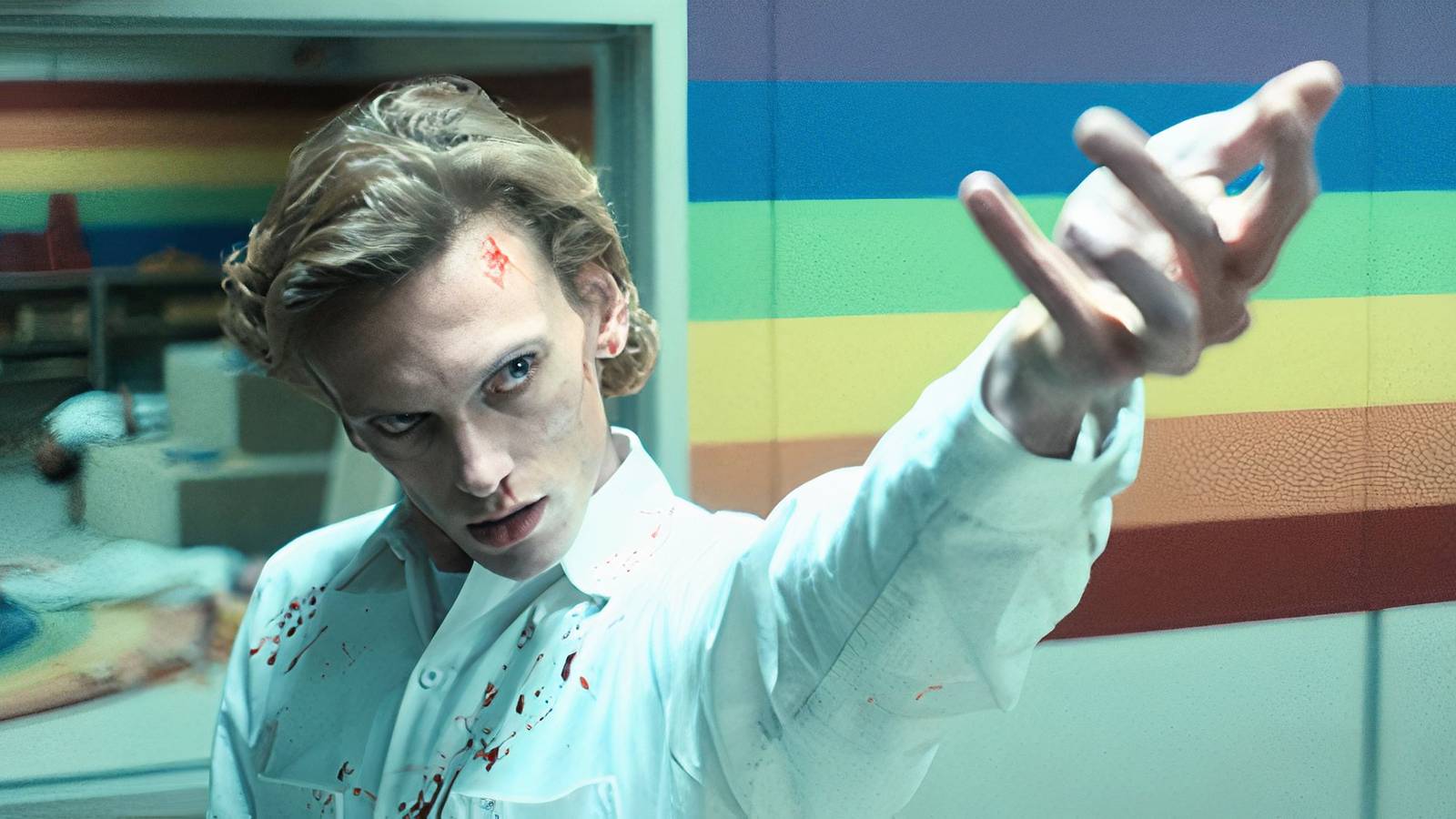 Jamie Campbell Bower in Stranger Things