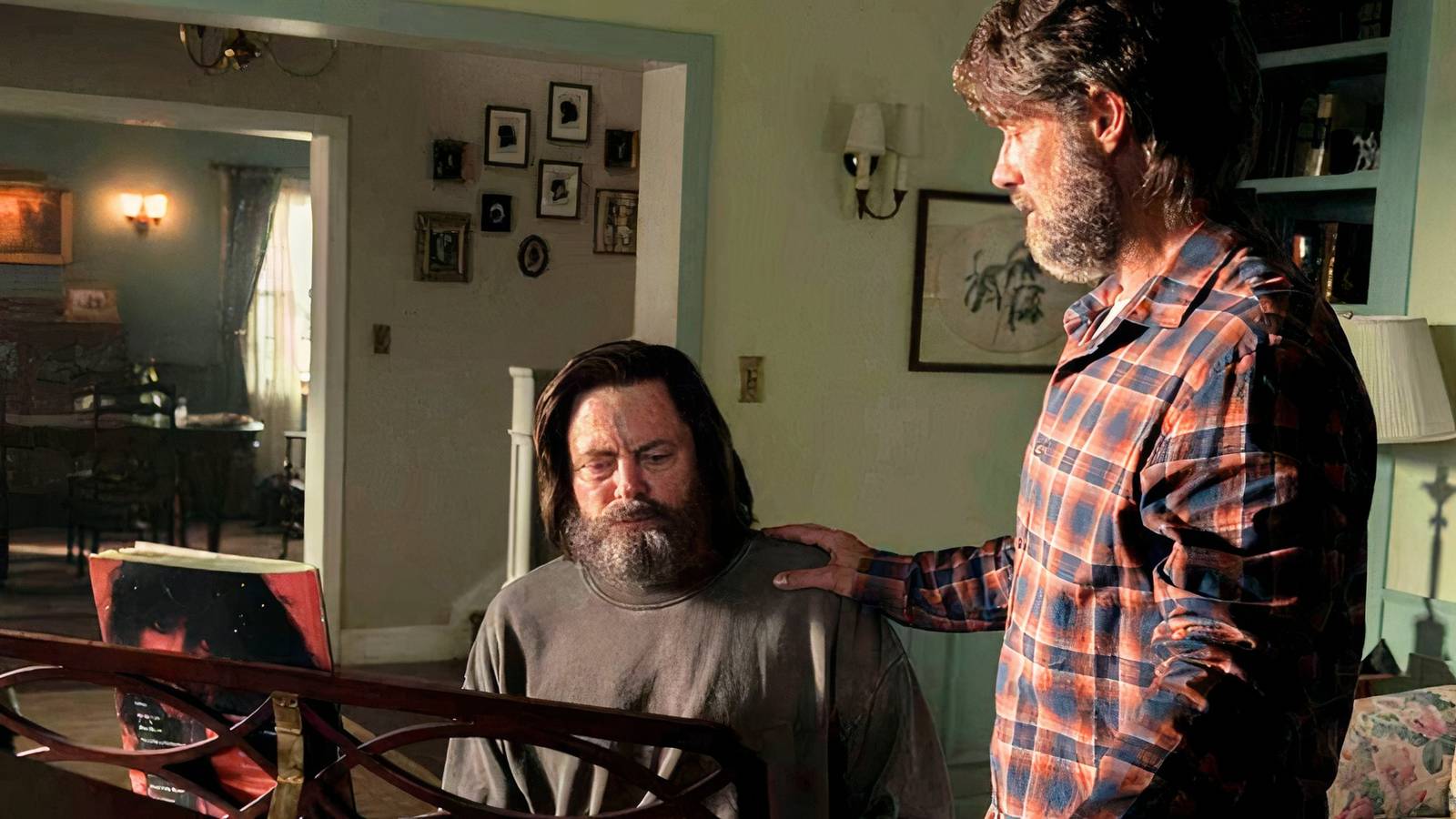 Bill and Frank in the last of us season 1