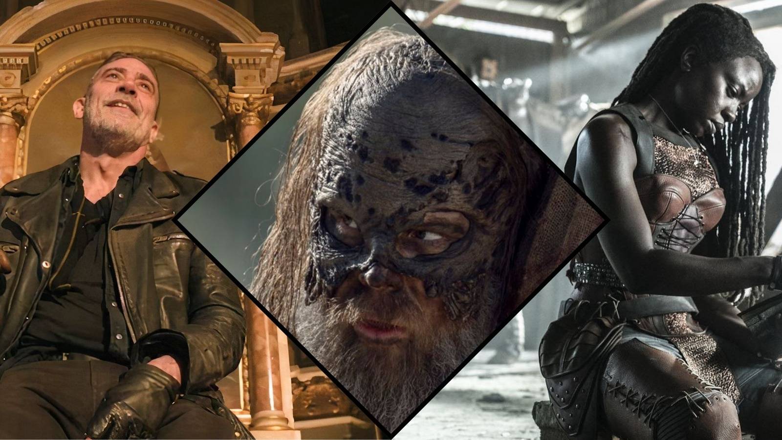 Negan, Beta and Michonne