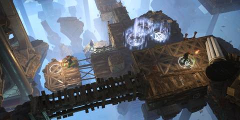 A long way down in Solasta: Crown of the Magister 