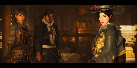 The player, Ryoma and Taka in Rise of the Ronin