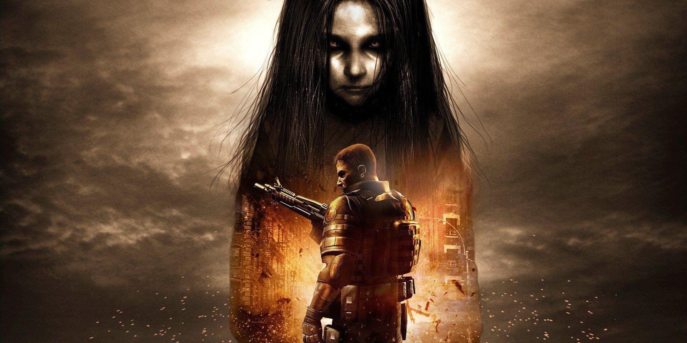 A promotional image for F.E.A.R