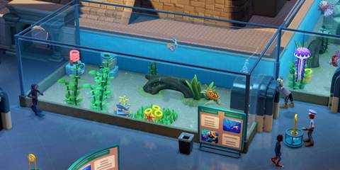 An aquarium in Two Point Museum