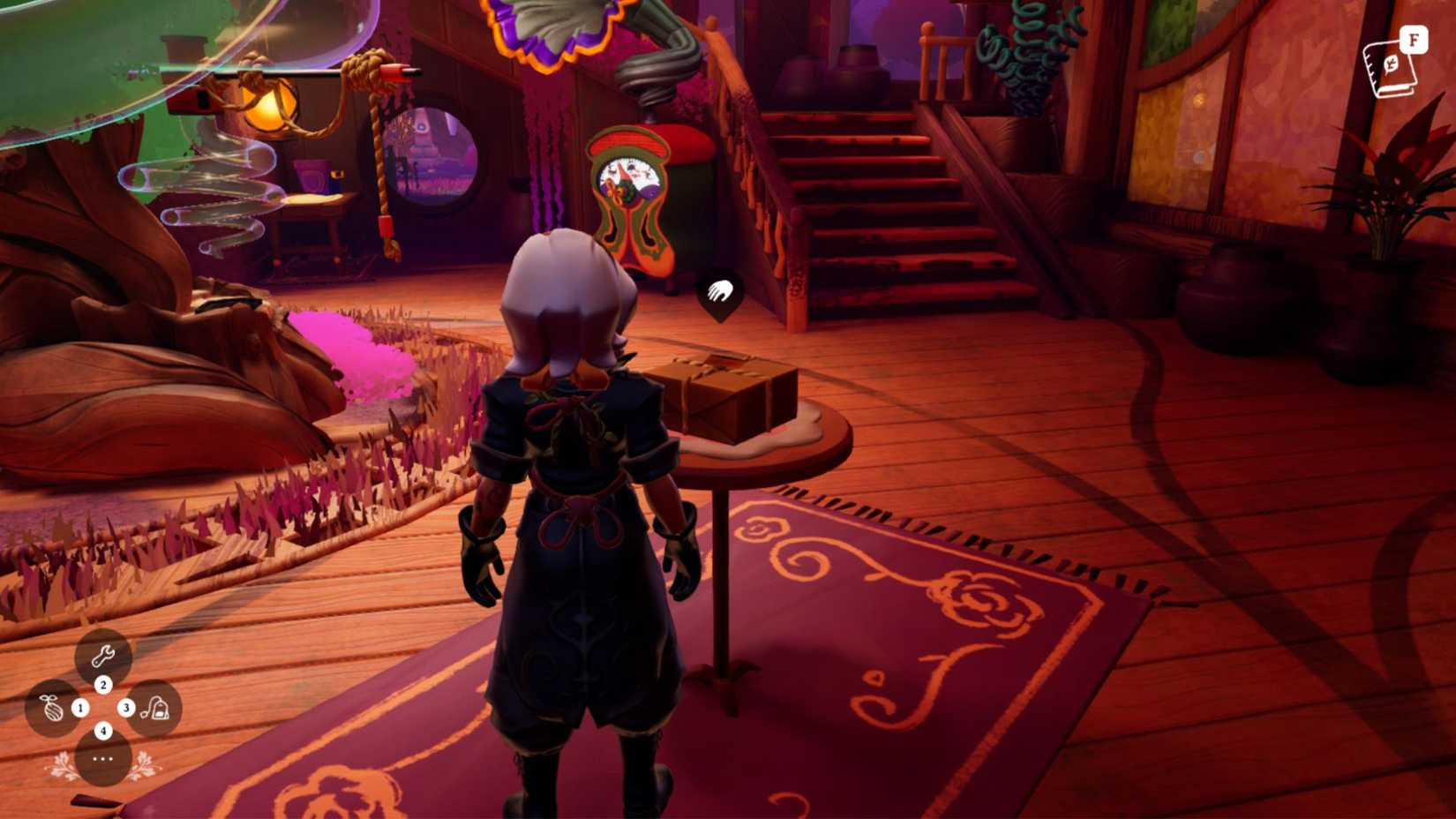 Elta with a Lost Parcel in Wanderstop