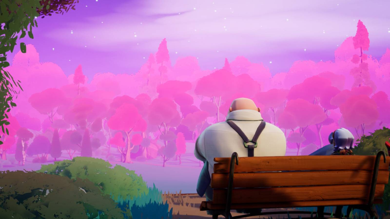 Boro and Alta sitting next to each other in Wanderstop