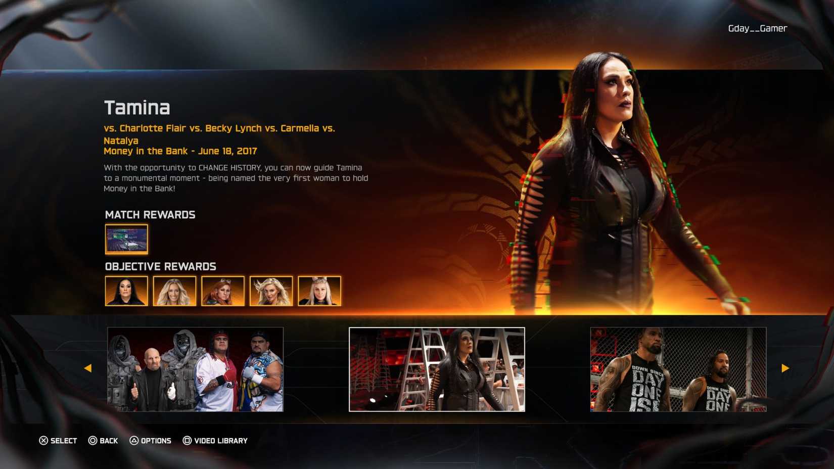 Showcase Match 9 in WWE 2K25