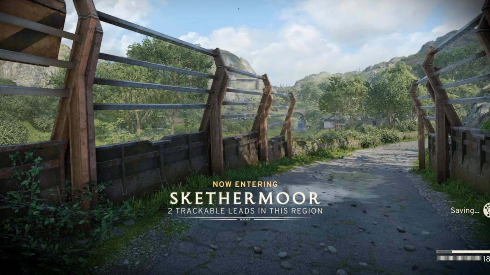 A player entering Skethermoor in Atomfall