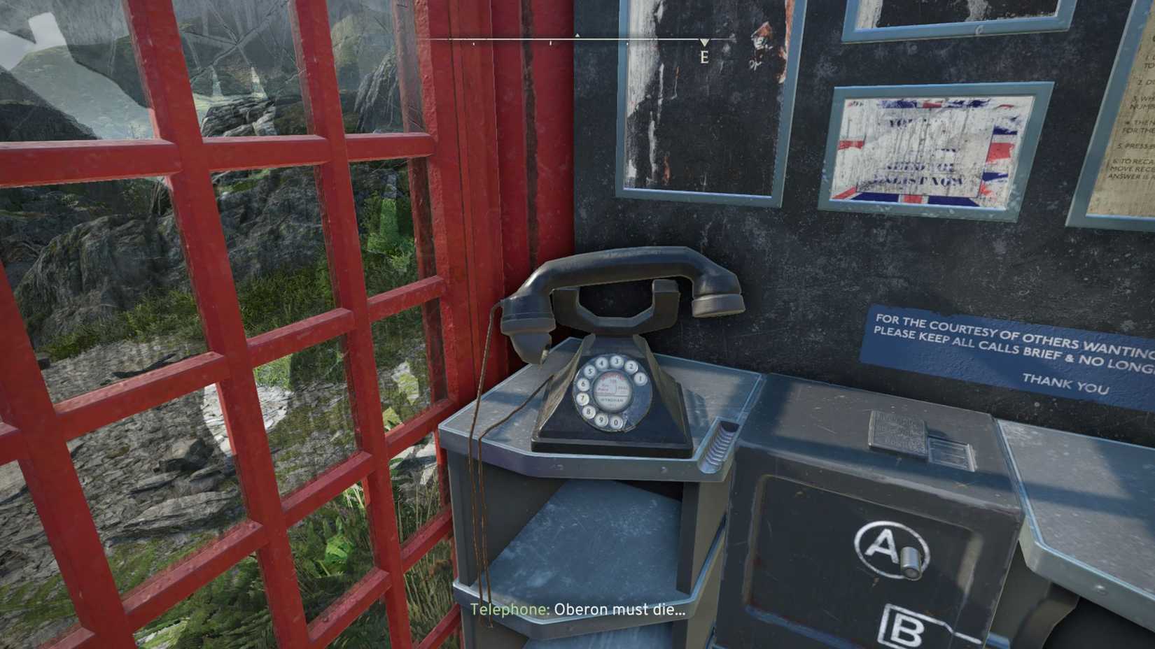 A telephone in Atomfall