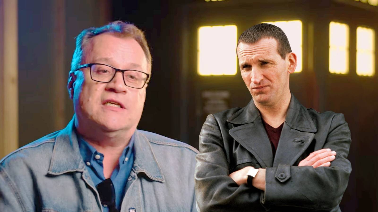 Russell T Davies and 9th Doctor