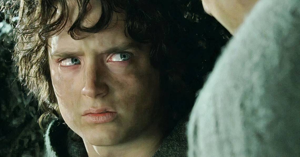 Elijah Wood als Frodo Beutlin in Der Herr der Ringe