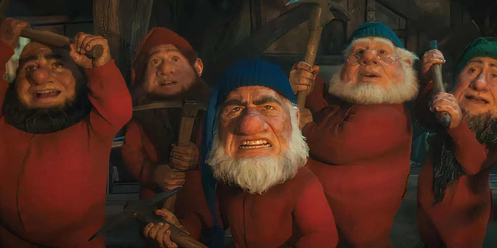 Snow White CGI Seven Dwarfs