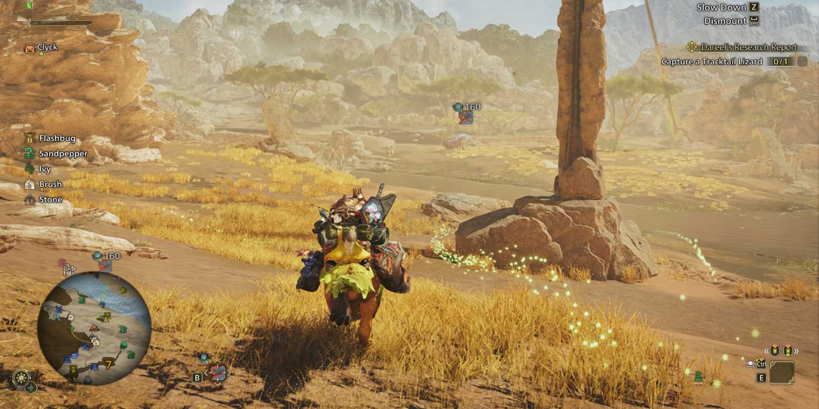 using scoutflies to track in monster hunter wilds