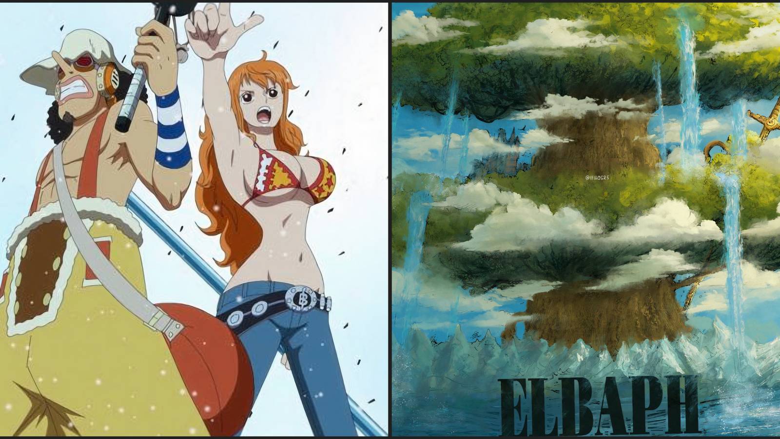 Usopp and Nami Elbaf Shine